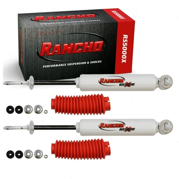 2 pc Rancho Front RS5000X Shock Absorbers compatible with Dodge Dakota 1997-2004