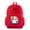 Red, variant on - Pickleball Halloween Ghost - Cute School Travel Backpack
