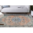 thumbnail image 4 of Chenille Rug, Home Decor Rug, Cool Rug, Floral Pattern Rug, Vintage Style Rug, Bohemian Rug, Corridor Rug, Medallion Rugs, Large Rug, 2.6'x4' - 80x120 cm, 4 of 8