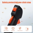thumbnail image 5 of Floseru Professional Gas Powered Backpack Leaf Blower – 2 Stroke High-Performance 80CC / 900CFM Blower System with Comfort Design for Complete Property Maintenance, 5 of 9