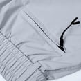 thumbnail image 6 of Hurxie Mens Stretch Golf Shorts with Pockets 7 Inch Inseam Lightweight Dress for Hiking Work Casual Gray,M, 6 of 7