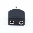 thumbnail image 4 of Headphone Adapter, Portable Easy To Use Headset Plug 3.5mm 1 To 2 Stereo  For PC, 4 of 8