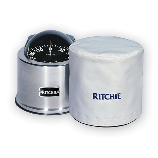 Ritchie GM-5-C GlobeMaster 5" Cubierta de bitácora - Blanco