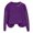 Purple, variant on Gkeoshab Women Fall Clothes Women's Christmas Themed Print Crewneck Sweatshirt, Holiday Graphic Long Sleeve Pullover Without Hood for Cozy Seasonal Style and Festive Casual Wear Beige L