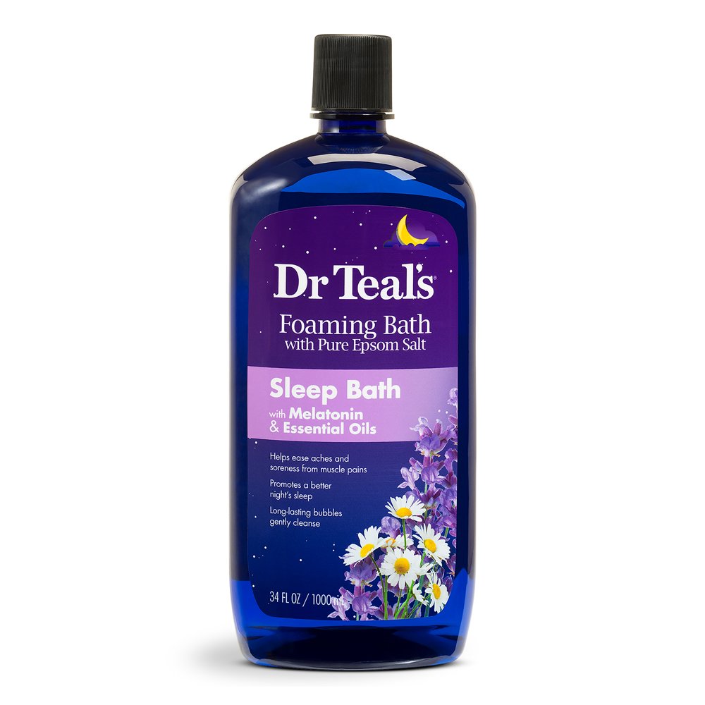 Dr Teals Melatonin Sleep Soak with Essential Oil Blend Foaming Bath