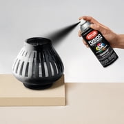 Krylon Fusion All-In-One, Satin, Black, 12 oz