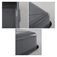 thumbnail image 3 of Bus Tub 4 Pack - 22L Plastic Dishpan, Grey Restaurant Basin - 21.06" x 15.35" x 5.9" - Food Grade, BPA-Free Storage & Cleaning, 3 of 3