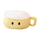thumbnail image 1 of Almohada de felpa con forma de taza de simulación, almohada rellena, decoración nórdica, almohada anudada, cojín trasero para dormitorio, sofá, regalo amarillo Macarena almohada de dibujos animados, 1 of 8