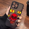 thumbnail image 3 of Case for iPhone Apple 14 13 11 12 MINI Pro XS Max XR X 7 8 SE 2022 2020 6 6S Plus Case Marvel Cartoon Hero Spider-Man Lron Man, 3 of 5