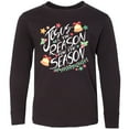 thumbnail image 3 of Inktastic Jesus is the Reason for the Season Christmas Bells and Stars Long Sleeve Youth T-Shirt, 3 of 5