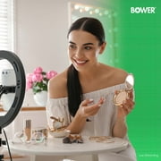 Bower Green Screen Fabric Backdrop for Streaming, Gaming, Broadcasting, and More.
