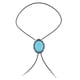 thumbnail image 5 of Collar BLESIY retro cowboy aleación hombres Bolo lazo cuerda de material cuero suéter cadena hombres Accesorios Turquesa, 5 of 7