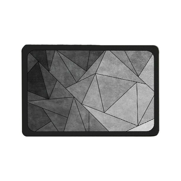 Alfombrilla de baño de diatomita, alfombrilla de baño para absorción de agua, alfombrilla antideslizante para suelo, ducha, entrada, lavabo, alfombra de inodoro de secado rápido para uso doméstico en