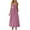 Pink, variant on Aboser Womens Summer Wrap Dresses Elegant Spaghetti Strap Cami Dress Trendy Sleeveless Maxi Dresses Beach Vacation Sundress with Pocket