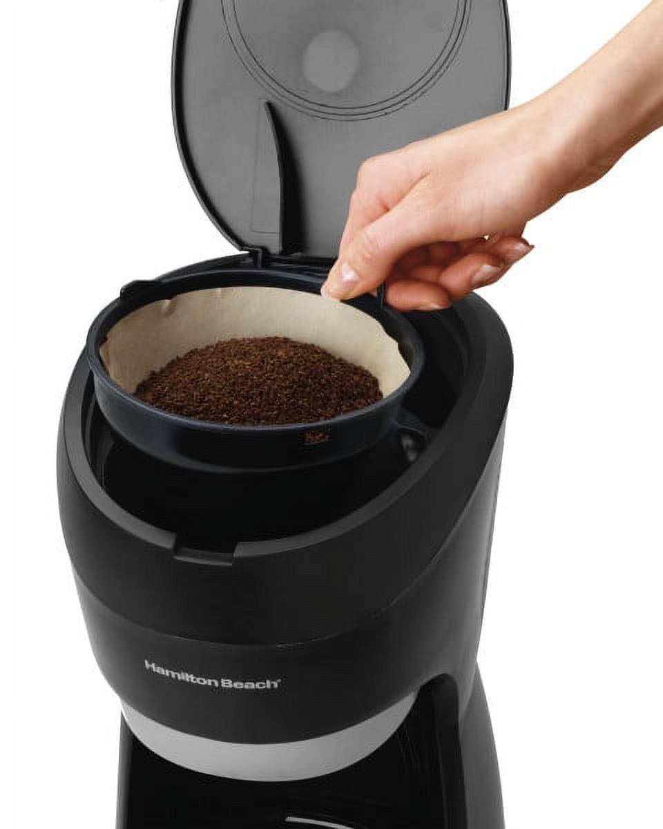 Hamilton Beach 12 Cup Programmable Coffee Maker, Black, Model 49467 - image 3 of 3