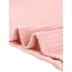 thumbnail image 5 of INSPIRAR CHIC Suéter de punto waffle de manga larga con cuello en V para mujer, suelto, casual, ligero, talla XL, color rosa, 5 of 6