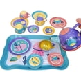 thumbnail image 1 of Juguetes Juego de Té Py Comida Y Accesorios de Cocina con Accesorios de Juego de océanos de 14pcs Sunnimix Jugar juguetes de casa, 1 of 8
