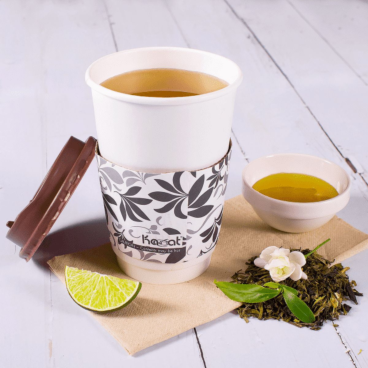 Tea Zone Premium Jasmine Green Tea Loose Leaf - 25 Bags (8.64oz per Bag)