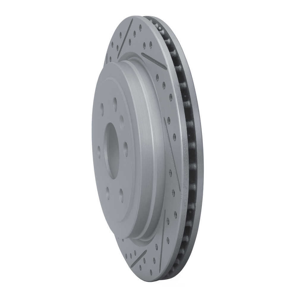 Dynamic Friction Company 830-46045L DFC Geoperformance Rotor - Drilled and Slotted
