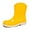 Yellow, variant on AUXDIQ Wellington Boots Women Mid-calf Wellies Waterproof Rain Boots Outdoor Garden Shoes