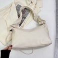 thumbnail image 4 of Fashion Women Female Tote Bags Solid Color Underarm Bags Simple Commute Handbags, 4 of 9
