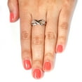 thumbnail image 2 of Tioneer Sterling Silver Promise Me Engraved Infinity Ring, 2 of 2