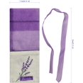 thumbnail image 4 of 50PCS Lavender Sachet Bags Empty Purple Gauze Ribbons Cotton-Ramie Sacks (deep Purple), 4 of 4