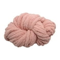 thumbnail image 2 of S SERENABLE Chunky Chenille Yarn for Crocheting, Bulky Thick Yarn for Knitting,Super Bulky Chunky Yarn for Hand Knitting Blanket Fleshy Pink, 2 of 8