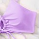thumbnail image 4 of Trajes de baño para mujer, Trajes de baño para mujer, Conjunto de moda para mujer, Traje de baño de dos piezas de color liso, Traje de baño de tirantes para mujer, 4 of 6