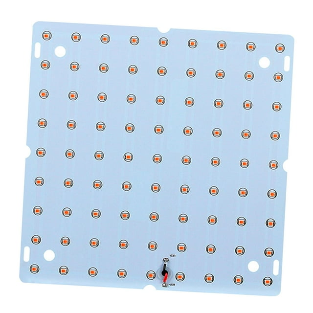 Luz LED de cultivo de 50 W, resistente al agua, para plantas de invernadero. Morado y Rosa 81 Leds