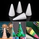 thumbnail image 3 of Amosfun - 10 conos blancos de 18,5 cm para manualidades infantiles, ideales para proyectos navideños., 3 of 7