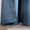thumbnail image 6 of Superior Blackout Solid Light Filtering Grommet Curtain Panel Set, 46" x 84", Denim Blue, 6 of 14