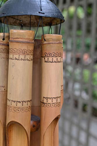 cohasset gifts & garden lace simple bamboo wind chime