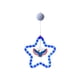 thumbnail image 2 of Decoración de luz LED de la Estrella Patriótica - Iluminación de la marquesina, con tema de bandera roja, azul, adorno navideño colgado para las fiestas del Día de la Independencia, 2 of 6