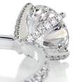thumbnail image 3 of Bella Jewel 1.9 Ct Round Cut Eternity Diamond Ring for Her - Beautiful Lab-Created Simulated Diamond - 14K White Gold Plated - Stunning Women's Engagement Ring - Perfect Surprise Gift for Weddings, 3 of 3
