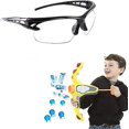 thumbnail image 5 of BRILLAR Gafas de seguridad - Paquete de 6 gafas transparentes para niños Nerf Gun Battles y trabajo de laboratorio, 5 of 5