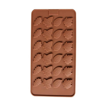 

Leaf Silicone Candy Mold Trays for molds Leaf Chocolate Cupcake Toppers Gummies Ice Soap Butter Jelly Cake Decoration Hot
