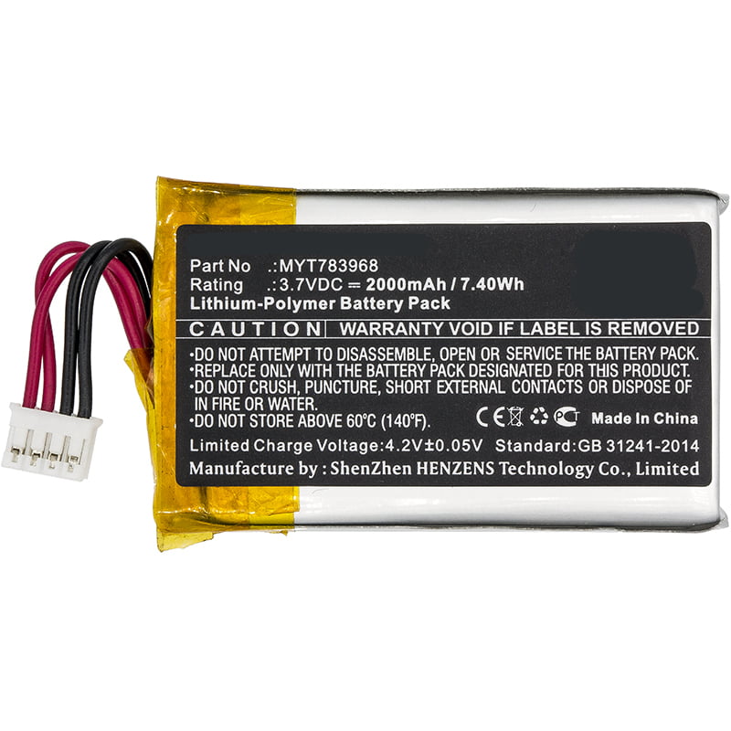 3.7V Battery for DeLorme InReach Explorer MYT783968 Quality Cell NEW 