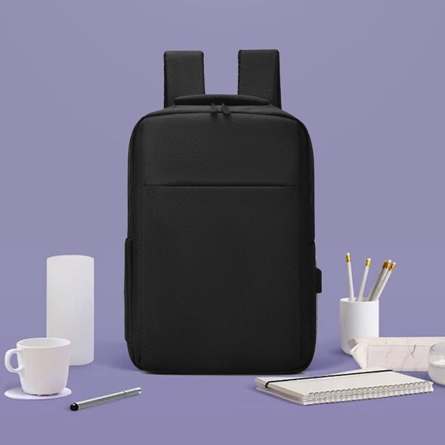 Mochila para portátil Maxiaoxia de 15,3 pulgadas, mochila de viaje delgada para negocios con puerto de carga USB, ideal como regalo para estudiantes universitarios, para la escuela, la