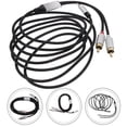 thumbnail image 2 of Usb C To Double Rca Audio Cable Y Splitter Audio Converter 2m Connector Wire, 2 of 8