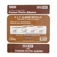 thumbnail image 2 of Genuine Pioneer 2-up refill pocket pages for 5x7 prints - 5x7, 2 of 4