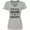 AC-Heather Grey, variant on Inktastic That Really Burns My Biscuits Women's V-Neck T-Shirt