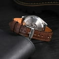 thumbnail image 2 of Embossed Genuine Leather 22mm Perforated Replacement Wristwatch Band, 2 of 7