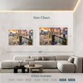 thumbnail image 3 of Elephant Stock Boston Massachusetts Harbor Wall Art - Horizontal Multi Panel Canvas - Living Room Wall Decor - Places Multi Panel - Orange And Yellow Decor - 65" x 42", 3 of 4