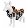 thumbnail image 4 of Pet Life ® Luxe 'Tigerbone' Tiger-Patterned Mink Fashion Fur Dog Jacket, 4 of 9