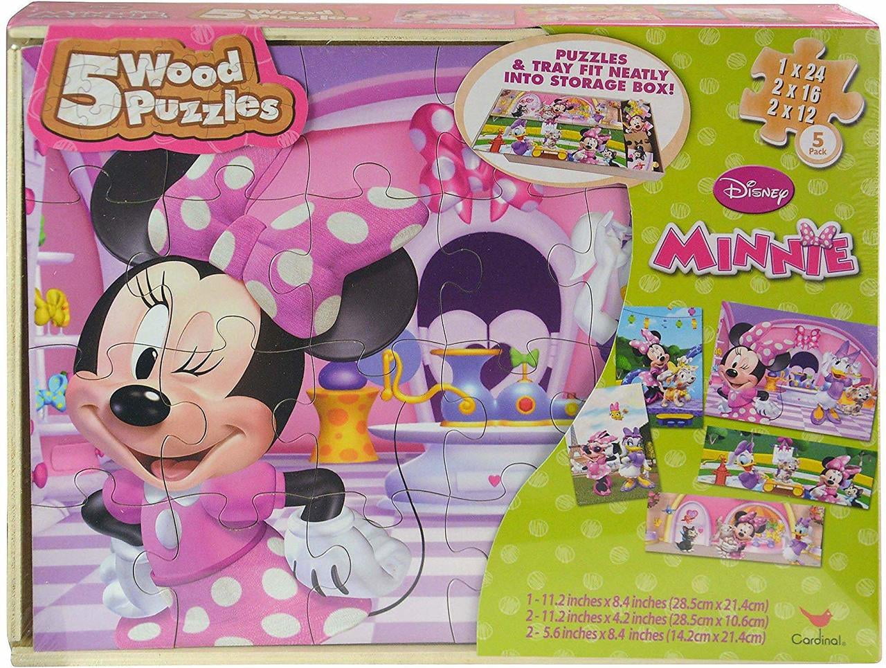 Disney Minnie Mouse Bowtique 3 Wood Puzzles Set Walmart Disney Minnie Mouse Bowtique 3 Wood Puzzles Set Walmart