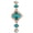Lake Blue (Gift Box), variant on Women's Four-Leaf Clover Bracelet Watch, Crystal Inlaid Dial, 3ATM Waterproof, Rose Gold Plated Casual Wristwatch