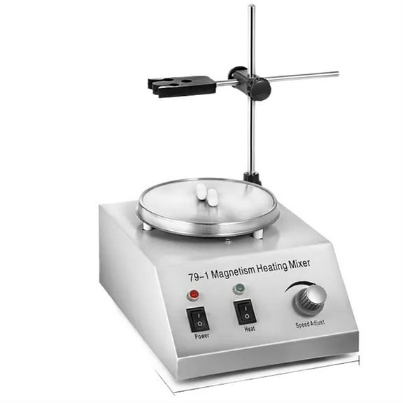 1L Heating Magnetic Stirrer Hot Plate W/ Stir Bar 0-1600R/Min Vor-tex Mixer Distillation Kit Chemistry Laboratory Equipment
--------
Wide Range of Uses