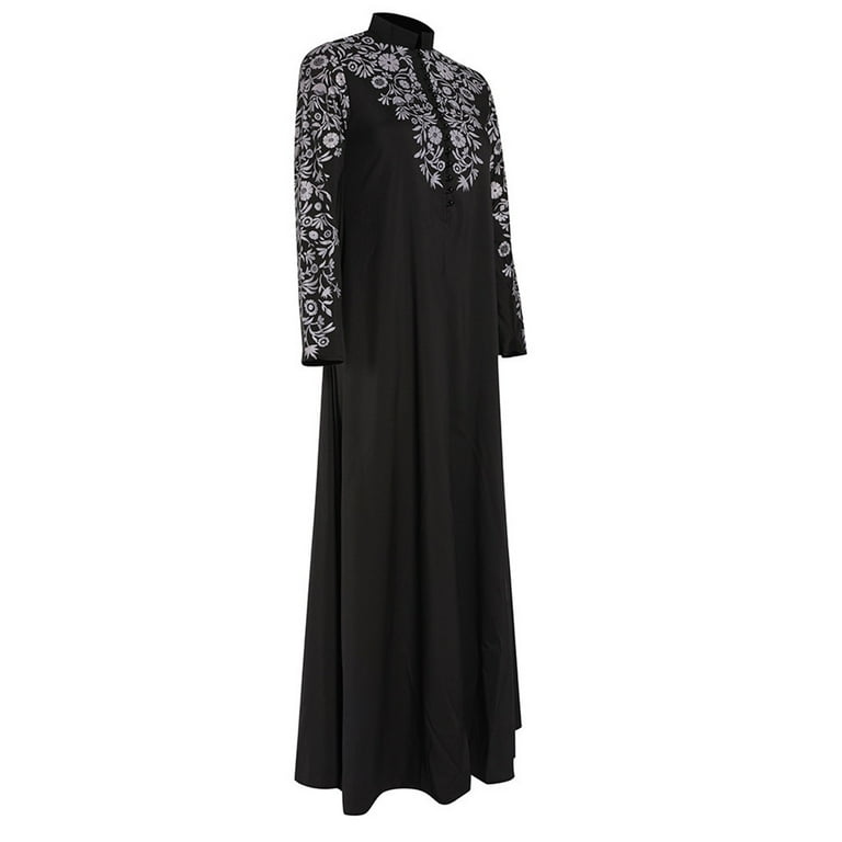 Fulijie Abayas For Women Muslim,Womens Dresses,Women Muslim Dress Kaftan Arab Jilbab Abaya Islamic Lace Stitching Maxi - Walmart.com Fulijie Abayas For Women Muslim,Womens Dresses,Women Muslim Dress Kaftan Arab Jilbab Abaya Islamic Lace Stitching Maxi - Walmart.com