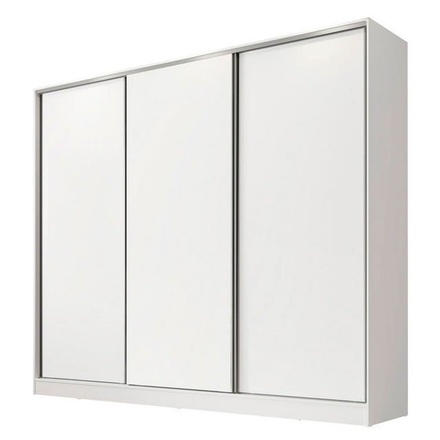 Ropero Closet Madesa Royale 3 Puertas Blanco 100% MDF